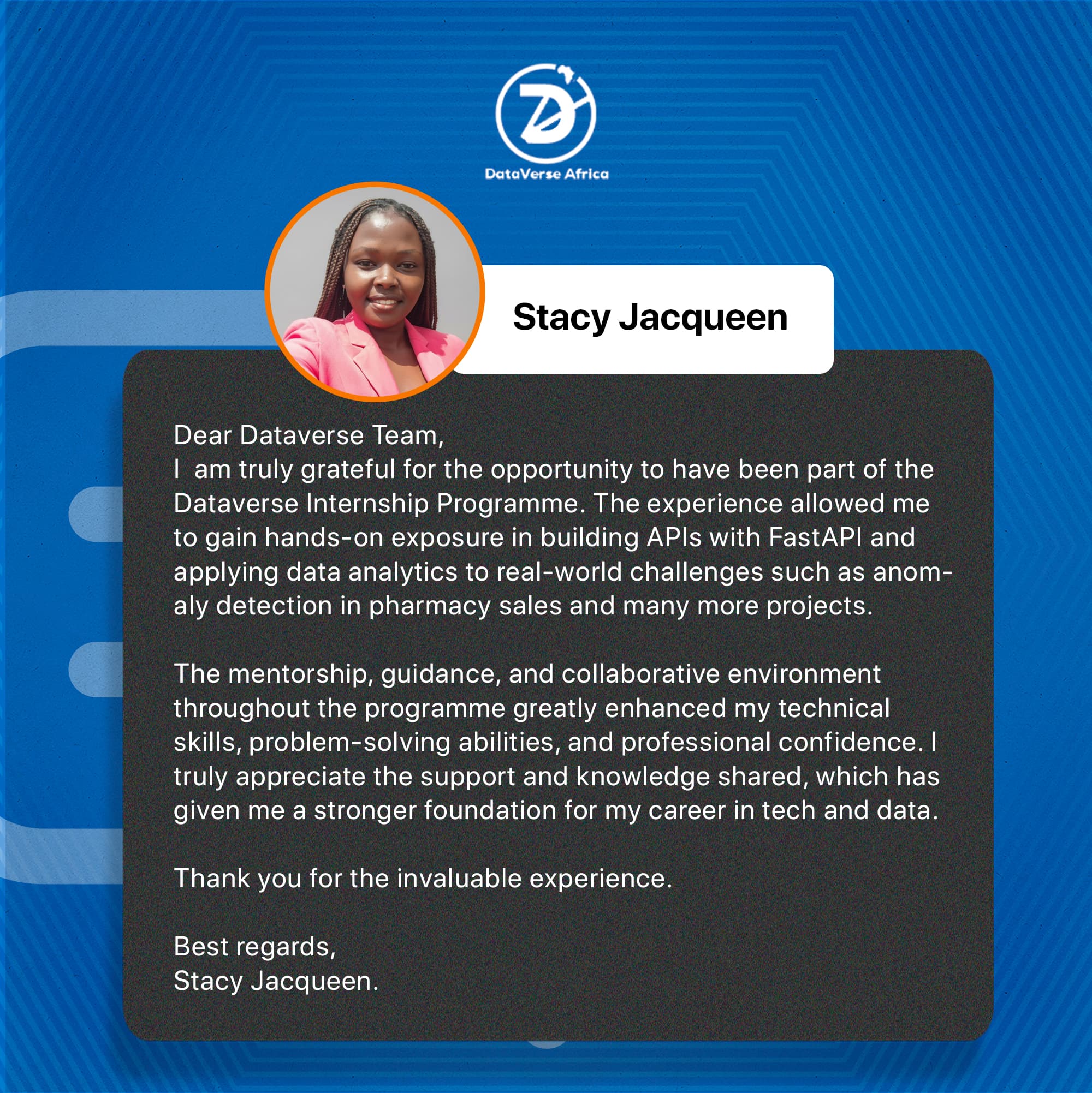 Internship Testimonials