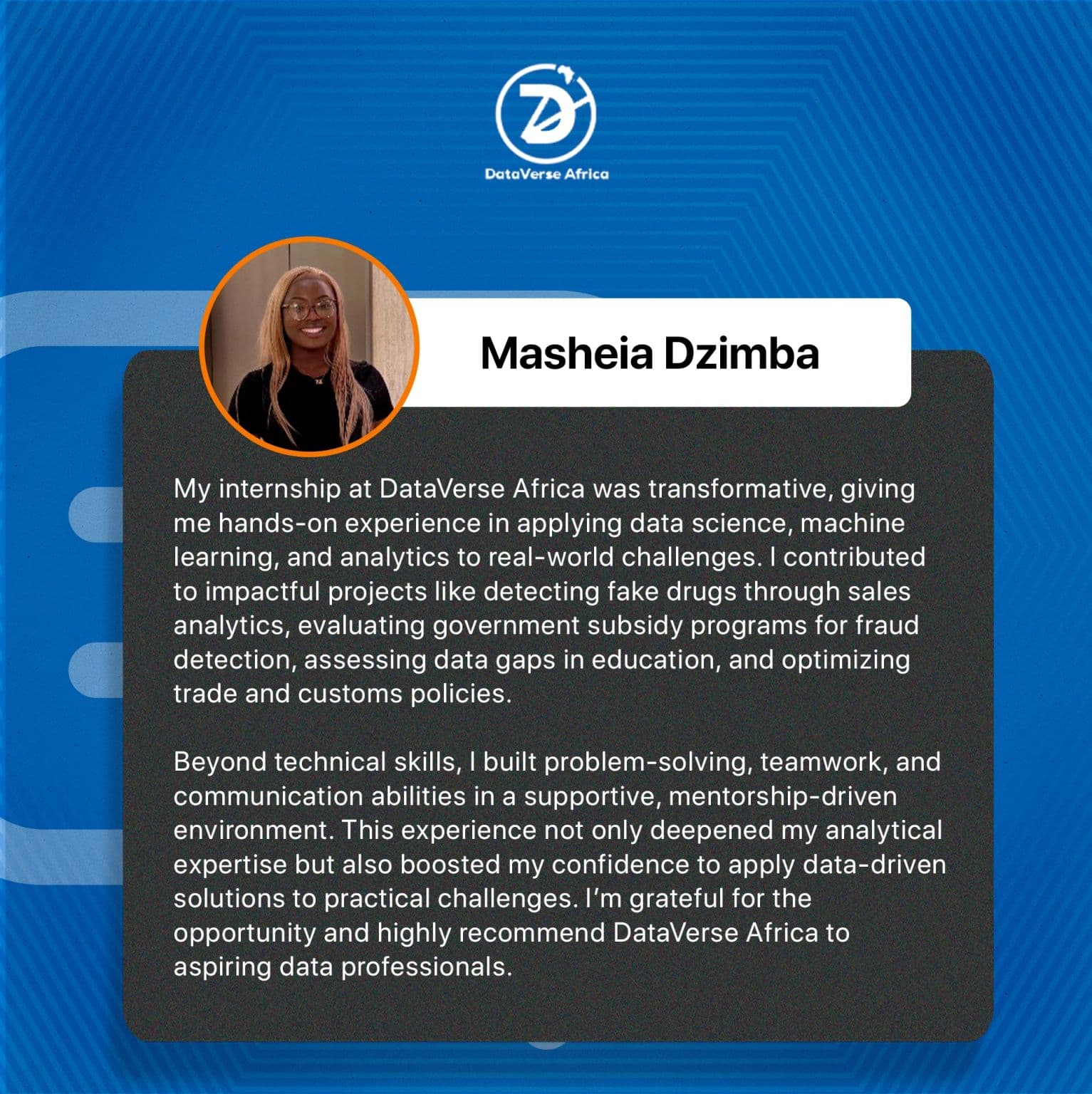 Internship testimonial 10