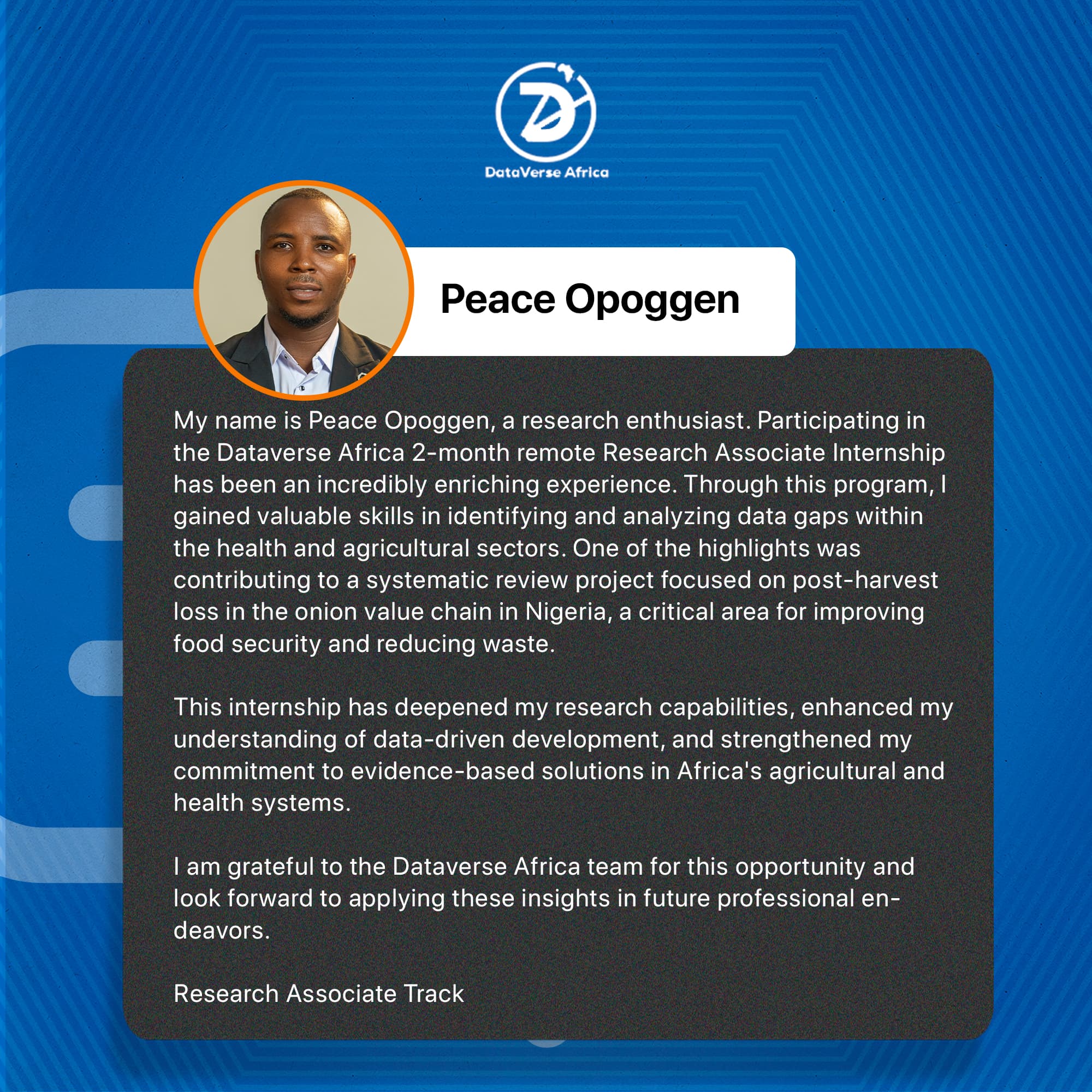 Internship testimonial 19